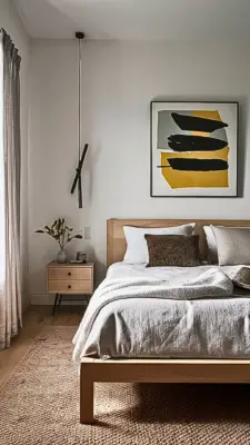 a minimalist bedroom with a simple bed frame made PSnDPsWnRNOlQOl50AryWg JqTjNpipTVGgfXg 6K71rA.jpg